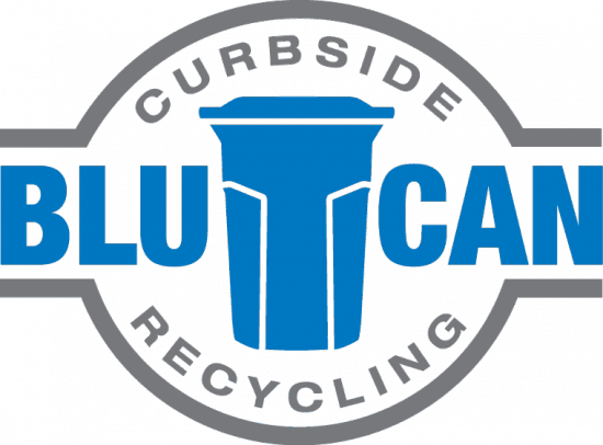 BluCan Curbside Recycling Blue Logo