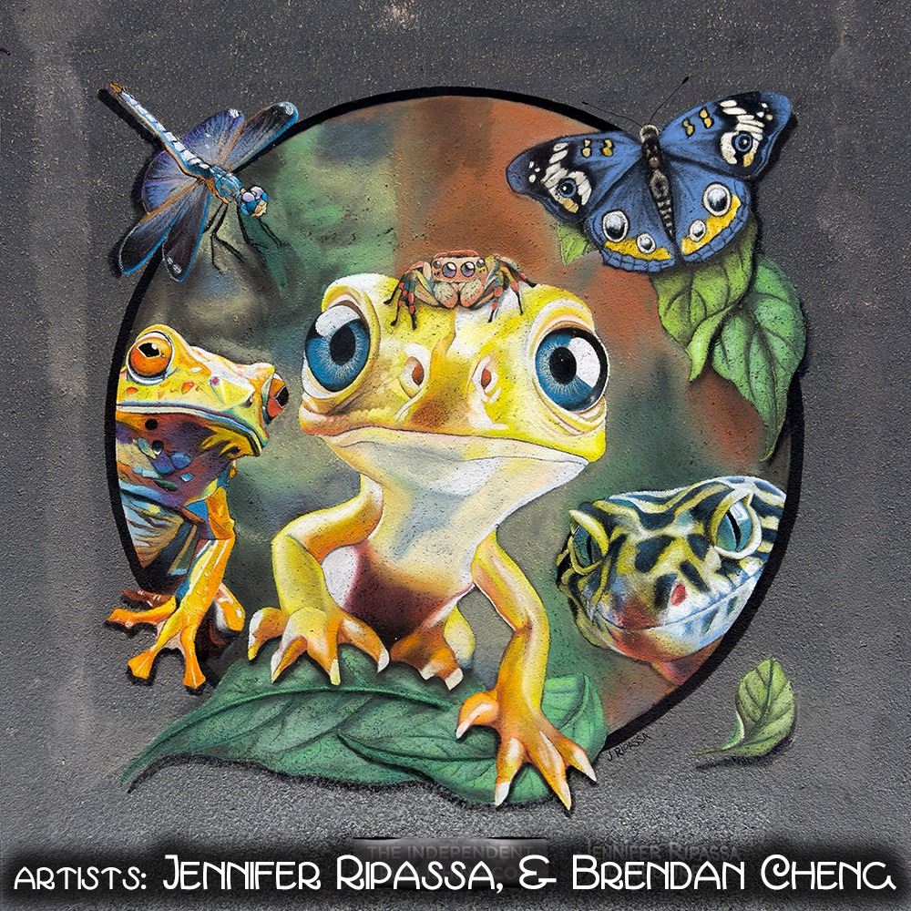 Jennifer Ripassa and Brendan Cheng