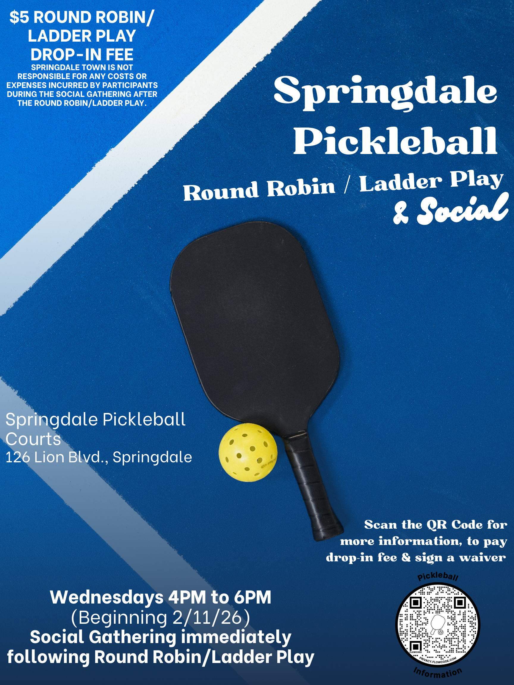 Springdale Pickleball Social Flyer 1 (3)
